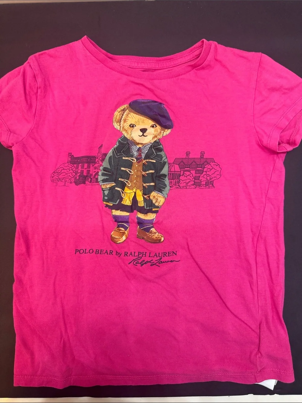 Ralph Lauren Pink Polo Bear T-Shirt
